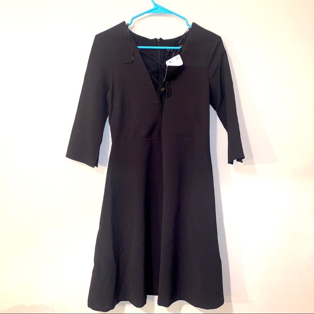 NWT Zara lace up dress